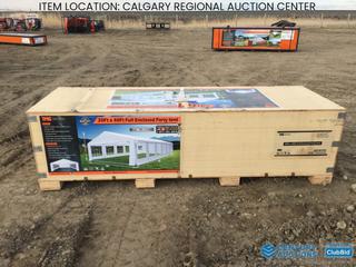 High River Location - Unused TMG-PT2040F Full Enclosed Party Tent, 20 Ft. x 40 Ft.