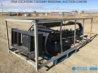 High River Location - Unused Hydraulic Trencher Attachment To Fit Skid Steer Working Depth of 60 In. / 12 In. 