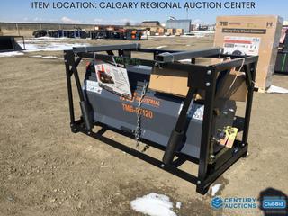 High River Location - Unused 48 In. Hydraulic TMG-RT120 Rotary Tiller.