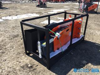 High River Location - Unused TMG-HB70Q 4 to 7 Ton Hydraulic Excavator Breaker c/w 68 mm Chisel, (1) Nitrogen Charge Kit, (1) Service Tool Kit, (2) Hydraulic Hoses.