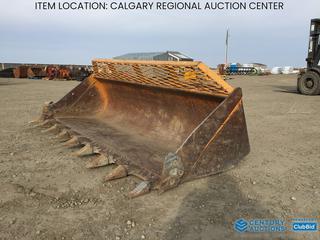 High River Location - 82 In. Skid Steer Tooth Bucket.