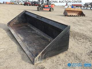 High River Location - 84 In. Skid Steer Smooth Bucket.