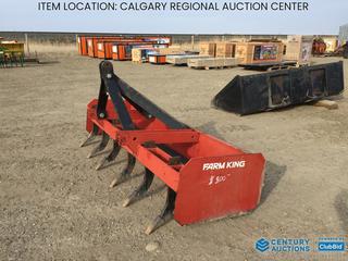 High River Location - Farm King 72 In. 3 Point Box Scraper.
