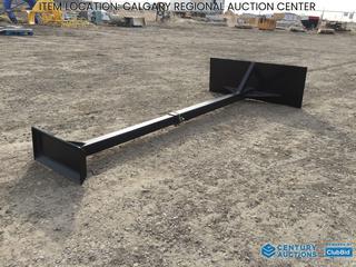 High River Location - Unused Skid Steer Extendable Gravel Pusher.