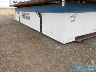 High River Location - Square On Site Septic Tank 92 In. W x 171 In. L x 25 In. H c/w Grundfos Pump, Control # 7235.