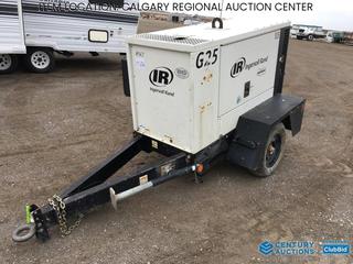 High River Location - 2010 Ingersoll Rand G25 S/A Portable Generator c/w c/w 4.8L Diesel, 7 Pin Connector, Showing 28,465 Hours, VIN 4FVGCBAA8AU415914