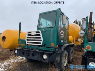 Selling Off-Site - 1978 Canadian Crane Carrier T/A T/A Concrete Mixer, 10 Yard, 8V 92 Detroit Engine, RTO 958LL Transmission, Rockwell 6:14 Differentials, SN MT44244CN1088, Unit 24 *Note: Running Condition Unknown*  **Located Off Site Near Stony Plain, Contact Simon at 780-566-1831 For More Information**