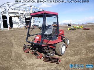 Fort Saskatchewan Location - Toro Reel Master 5400-D Fairways Mower c/w Kubota D1105-T Diesel, (5) 22 In. Reels, 26.5x12-12 Front Tires, 20x10-10 Rear Tires, Showing 6376 Hours, SN 03543-90302 