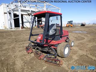 Fort Saskatchewan Location - Toro Reel Master 5200-D Fairways Mower c/w Kubota D1105-T Diesel, (5) 22 In. Reels, 26.5x14-12 Front Tires, 18x8.5-8 Rear Tires, Showing 4212 Hours, SN 03540-230000126