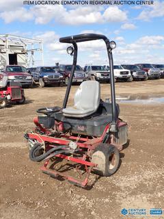 Fort Saskatchewan Location - Toro Greensmaster 3200 -D Mower c/w Diesel, Showing 4792 Hours *Note: Parts Only*