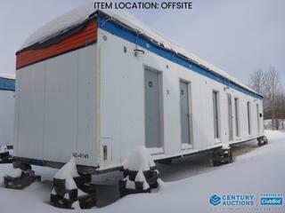 Selling Off-Site - Artisan 10 Ft. x 54 Ft. Frameless 6 Man Sleeper c/w (6) Rooms, SN 50540349 **Located Offsite Near Lac La Biche, For More Information Contact Connor at 780-218-4493**
