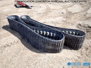 Fort Saskatchewan Location - Used Rubber Tracks to Fit Mini Excavator 