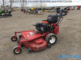 High River Location - Exmark S Series Turf Tracer Walk Behind Mower c/w 48" Mower Deck, Showing 3.1 Hours, S/N 313629328