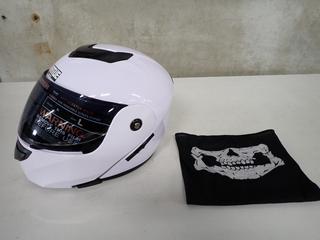 Virtue FMVSS 218 Large Full Face Motorcycle Helmet, New.