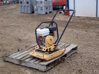 2007 Might WLP200 93kg Plate Tamper C/w Honda GX160 5.5hp Engine *Note: Lifting Cage Damaged, Running Condition Unknown*