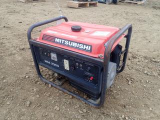 Mitsubishi MGE2900 120V Generator C/w Mitsubishi Oil Sensor Engine. SN 1008479 *Note: Running Condition Unknown*