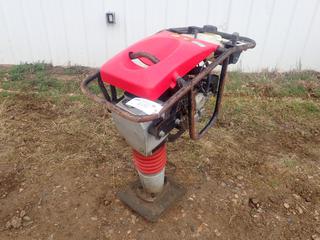 Stone XH840 Jumping Jack C/w Honda GX120 Engine. SN 292012038 *Note: Working Condition Unknown*