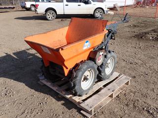2007 Belle Model BMD300 Motorized Mini Dumper C/w Honda 5.5 Engine. SN BMD01141858 *Note: Working Condition Unknown*