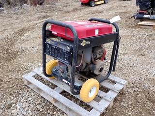 Briggs & Stratton Pro 8000 120/240V Generator C/w Vanguard 16hp Engine. Showing 952hrs. SN 1010845302 *Note: Running Condition Unknown*
