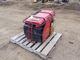 Xair Model SC70 Compressor C/w Honda 18.0hp Engine. Showing 1125hrs. SN 0819962 *Note: Has Dents, Running Condition Unknown*