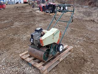 Ryan Lawn Aire IV Model 544863-8610 Walk Behind Aerator C/w Smooth Drum Roller And Briggs & Stratton 3.5hp Engine. SN 118915 *Note: Running Condition Unknown*