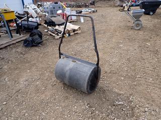 24in Lawn Roller C/w Poly Drum