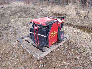 Xair Model SC70 100PSI Air Compressor C/w Honda 18.0hp Engine. SN 0819762 *Note: Parts Only*