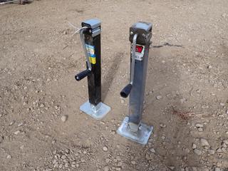 Bulldog 8000lb Cap. Trailer Jack C/w Powerfist 5000lb Cap. Trailer Jack