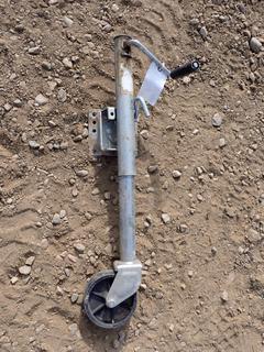 1000lb Cap. Bolt On Side Wind Trailer Jack
