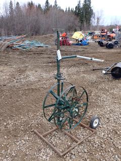Portable Hose Reel w/ 24in Diameter