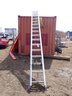Louisville 32ft Aluminum Extension Ladder