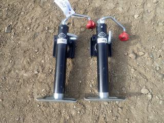 (2) Black Diamond FJ-020 2000lb Cap. Trailer Jacks *Unused*
