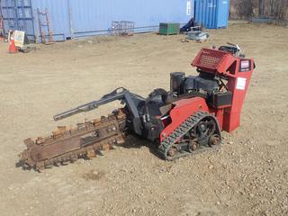Toro TRX-20 Walk Behind Trencher C/w Kawasaki Gas Engine, 48in Trencher Boom And 6in Tracks. Showing 464hrs. SN 313000310