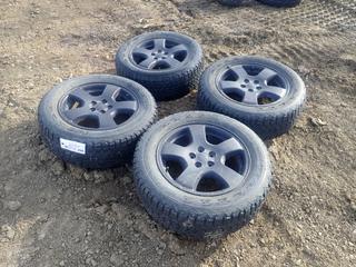Qty Of (4) Firestone M+S 215/60 R16 Tire w/ 5-Bolt Rims