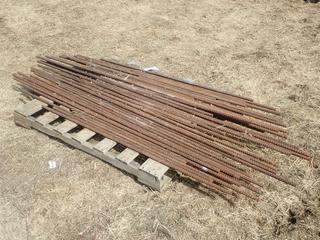 Qty Of Assorted 3/4in Rebar