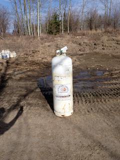 100lb LPG Tank *Note: May Require Recertification*