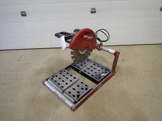 MK Diamond Products Brick Xtreme 115V 14in Dry Masonry Saw. SN 008763