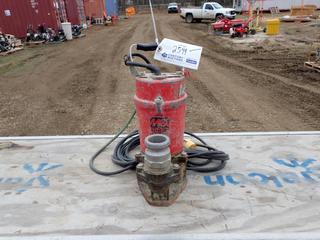 MQ Model ST-2040T Submersible Pump. SN 526240