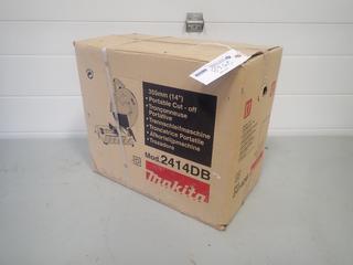 Makita 2414DB 120V 14in Cut Off Saw *Unused*