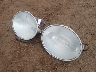 (2) Allmand 1000W Light Tower Lights