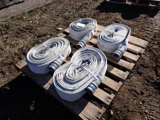 Qty Of (4) 3in Discharge Hose *Unused*