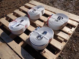 Qty Of (4) 2in Discharge Hose *Unused*