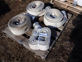 Qty Of (4) 4in Discharge Hose
