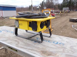 X-Treme Box 50A 125/250V Power Distribution Center C/w Power Cord. SN 888590 