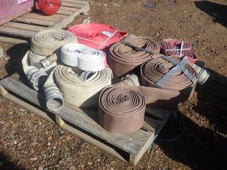 Qty of 2in, 3in And 4in Discharge Hose *Note: Some Ends Cut Off*