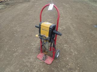 Wacker EH27/115 115V Concrete Breaker C/w Hand Truck And Assorted Breaker Bits. SN 1271747
