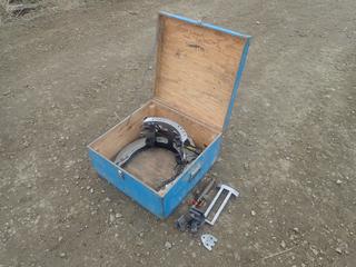 H&M 7in-12in Pipe Beveler C/w Victor MT204 Cutting Torch. SN C1298486