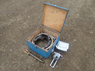 Mathey Dearman 4in-8in Pipe Beveler C/w Victor MT210 Cutting Torch. SN M14699