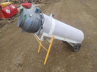 Asept-Air Model RJ-1200A 120V Single Phase Air Scrubber C/w Wheels. SN E2011040017