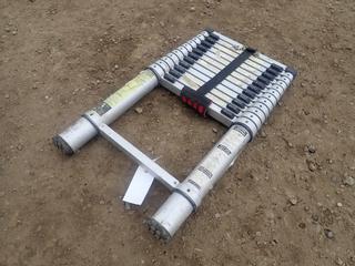 Metaltech 12 1/2ft Portable Telescopic Ladder *Unused*